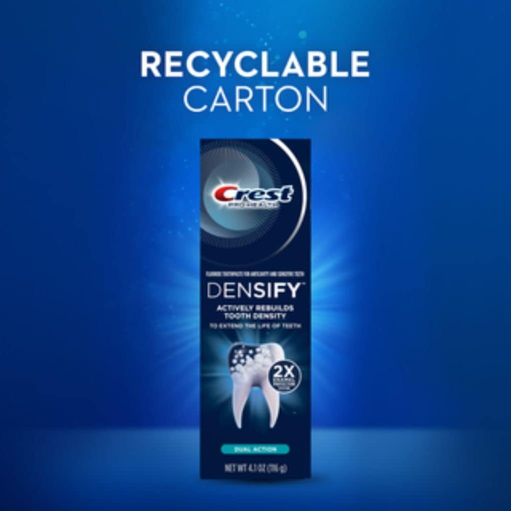 Crest Pro-Health Densify Dual Action Toothpaste 4.1 Oz : Health & Household