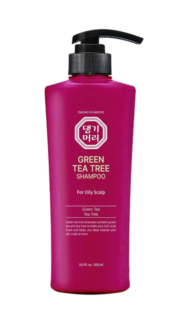 Daeng Gi Meo Ri - Green Tea Tree Shampoo 16.9 Fl Oz/500Ml