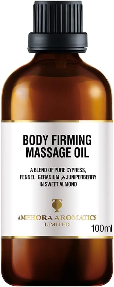 Amphora Aromatics Body Firming Massage Oil 100ml - Glass : Amazon.co.uk: Health & Personal Care