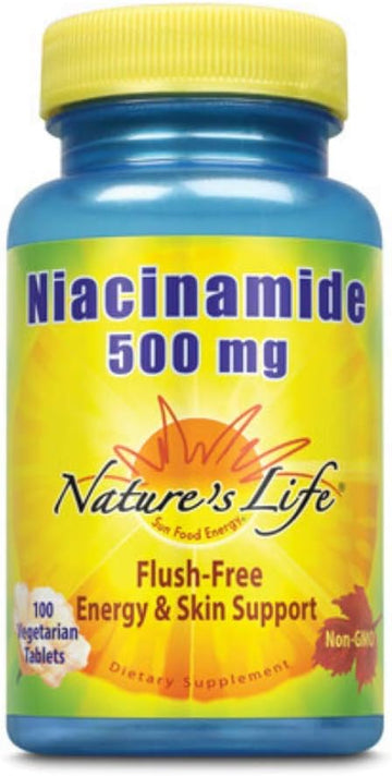 Nature's Life Niacinamide, 500 mg | 100 ct : Health & Household