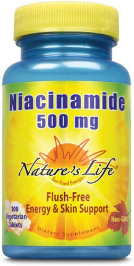 Nature's Life Niacinamide, 500 mg | 100 ct : Health & Household