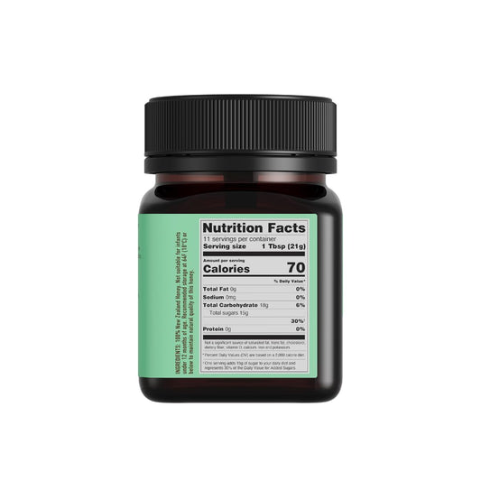 Egmont Honey Raw Manuka Honey Mgo 265+ Umf 10+ 8.8Oz(250G) Non-Gmo, Kosher, Recycled Plastic Jar, Traceable 100% Pure Authentic New Zealand Honey, Umf & Mgo Certified