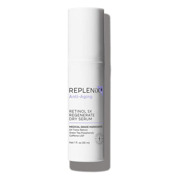 Replenix Anti-Aging Retinol Regenerate Dry Serum, Medical-Grade Quick-Drying Face Serum For Mature Skin (1 Fl. Oz)