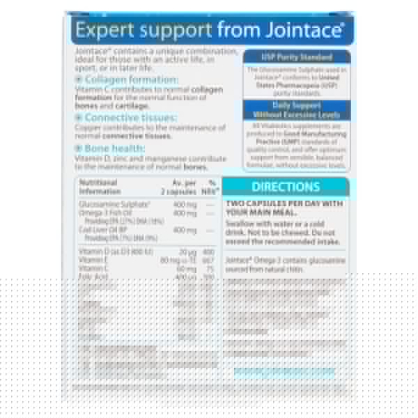 Vitabiotics Jointace Omega 3 And Glucosamine Tablets 30S