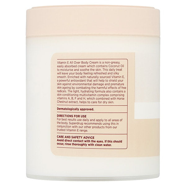 Vitamin E All Over Body Cream 475Ml