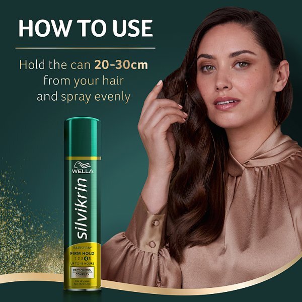 Wella Silvikrin Firm Hold Hairspray, 75 Ml