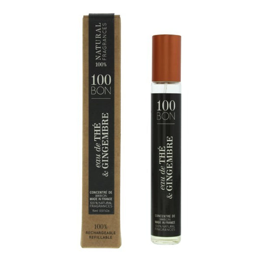 100 Bon Eau De The & Gingembre Refillable Eau De Parfum 15Ml