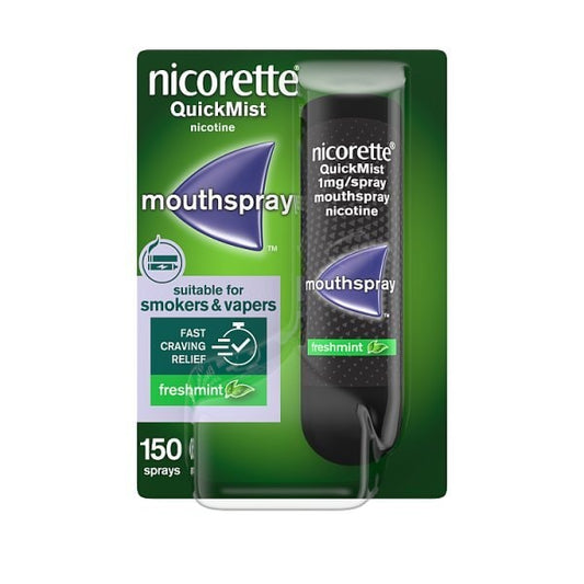 NicoretteĀ® Quickmist 1Mg Nicotine Mouthspray (Stop Smoking)
