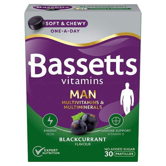 Bassetts Vitamins For Men 30 1 A Day