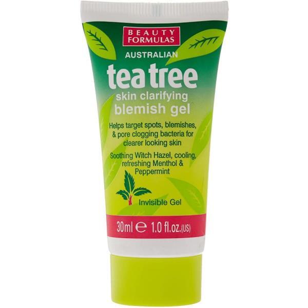 Beauty Formulas Tea Tree Blemish Gel 30Ml
