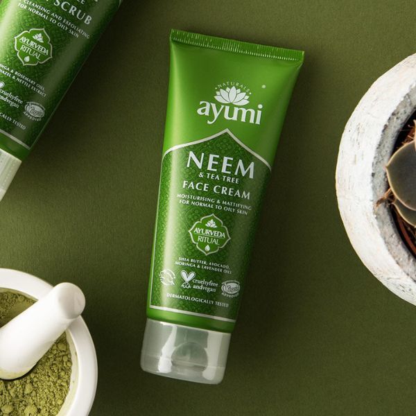 Ayumi Naturals Neem & Tea Tree Face Cream 100Ml