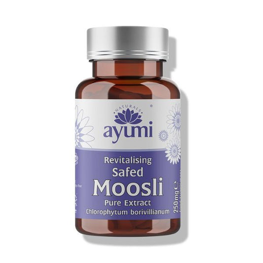 Ayumi Naturals Safed Moosli Vegan Capsules 60Ct