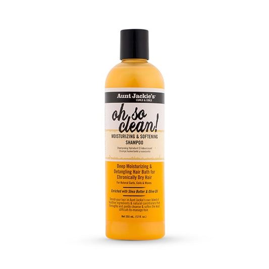 Aunt Jackie'S Moisturizing And Softening Shampoo, Oh So Clean! 355Ml