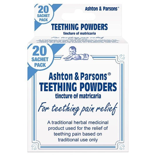 Ashton And Parsons Teething Powder - 20 Sachets