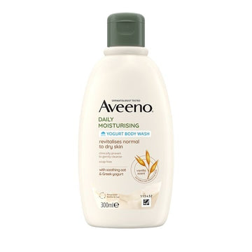 Aveeno Daily Moisturising Yogurt Vanilla Body Wash 300Ml