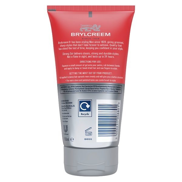 Brylcreem Strong Hair Gel 150Ml