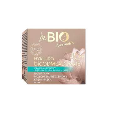 Bebio Hyaluro Face Cream-Mask 40+ For Night 50Ml