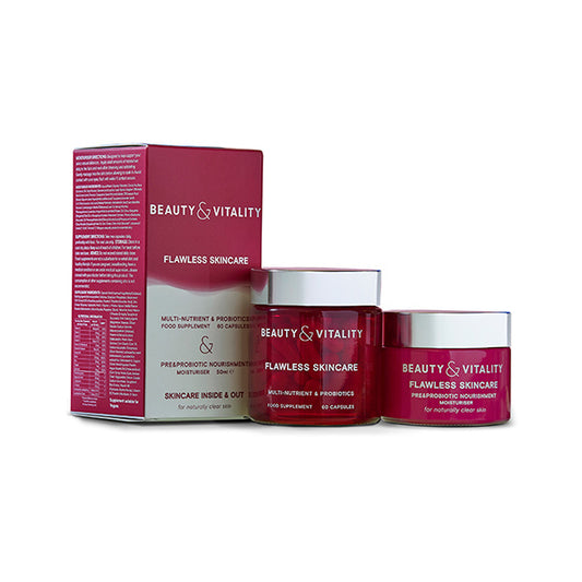 B&V Flawless Skincare Dual Product Kit 50Ml+60Tabs