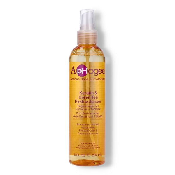 Aphogee Keratin & Green Tea Restructurizer - 8Oz
