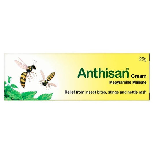 Anthisan Cream Relief From Insect Bites And Stings 25G