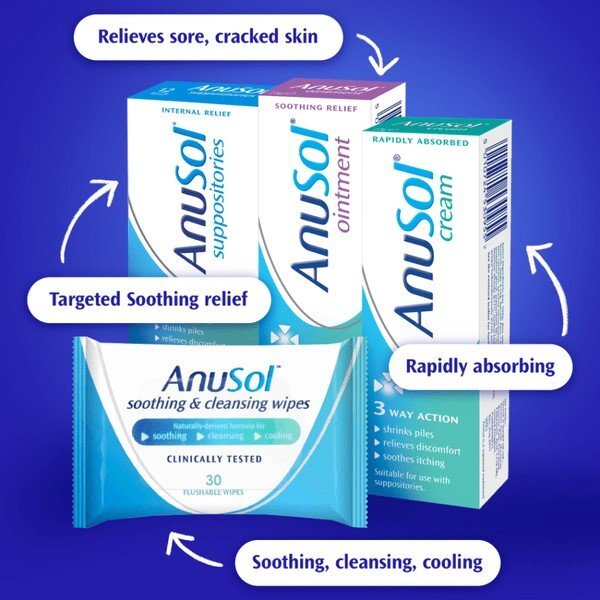 Anusol Piles And Haemorrhoid Soothing Relief Ointment 15Mg