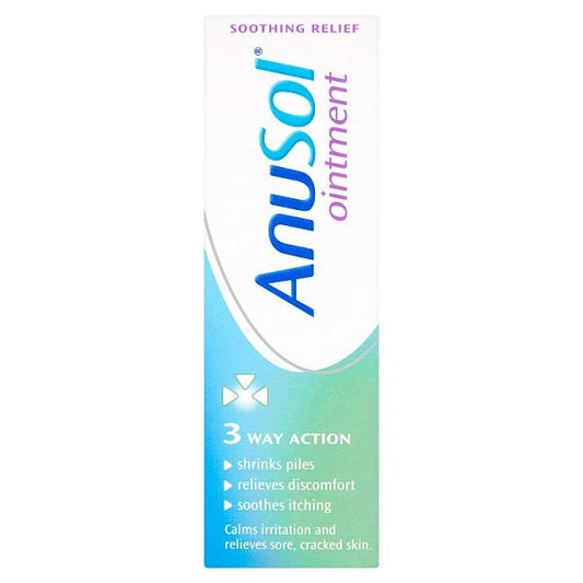 Anusol Ointment – Relief For Haemorrhoids, 25G Tube