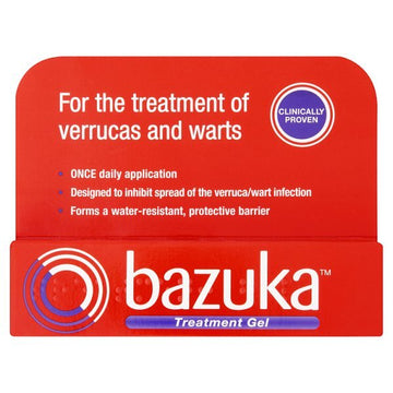 Bazuka Treatment Gel For Verruca & Wart 6G