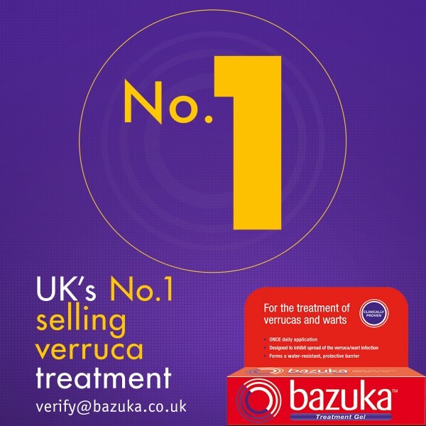 Bazuka Treatment Gel For Verruca & Wart 6G
