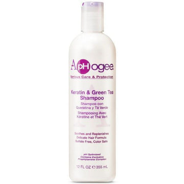 Aphogee Keratin & Green Tea Shampoo - 12Oz