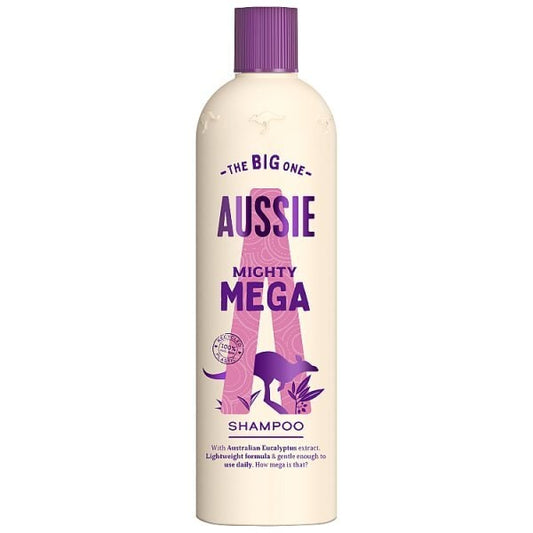 Aussie Mega Shampoo For Everyday Cleaning 500Ml
