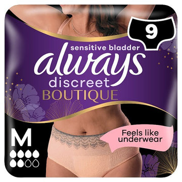 Alwaysdiscreetboutiquebeigeincontinencepantsx9
