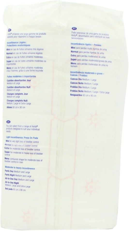 Alvita Incontinence All In One Medium Extra Day Pants Pack Of 24