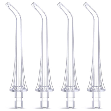 Bitvae C5/C6 Water Flosser Replacement Tips For Teeth Cleaning, Standard Water Dental Flosser Jet Tips, 4 Pieces