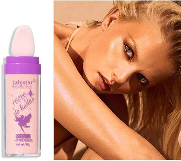 Julystar Body Glitter High-Gloss Powder To Brighten The Whole Body High-Gloss Powder Repair Powder Natural Stereo Repair Makeup (02#)