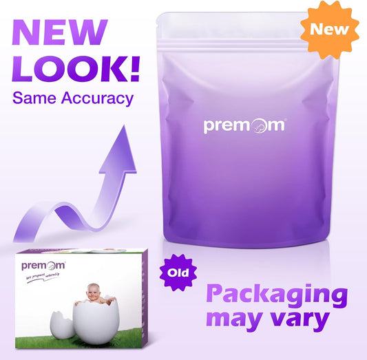 Premom Quantitative Ovulation Test Stripsovulation Predictor Kit With Numerical Ovulation Reader, 60 Pack Digital Ovulation Test Kit Packaging May Vary