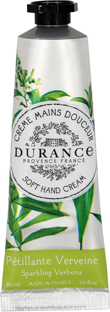 Durance Soft Hand Cream For Women (30Ml) With Sparkling Verbena Scent Enriched With Sweet Almond Oil | Women’S Moisturising Cream For All Skin Types