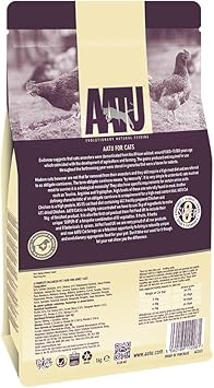 Aatu 85/15 Dry Cat Food, Chicken, High Protein, Grain Free Recipe, No Artificial Ingredients, 1 Kg27296