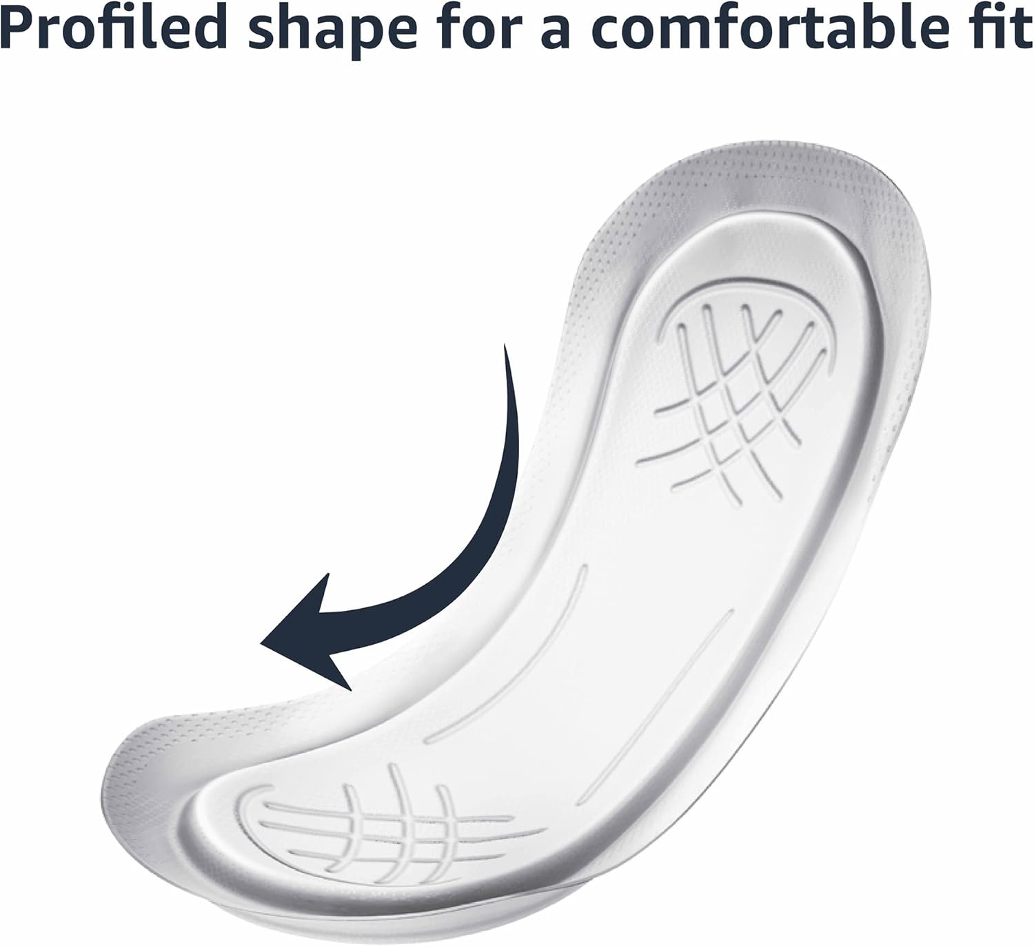 Amazon Basics Thick Maxi Pads for Periods, Super Absorbency, Unscented, 48 Count, 1 Pack (Previously Solimo) : Health & Household