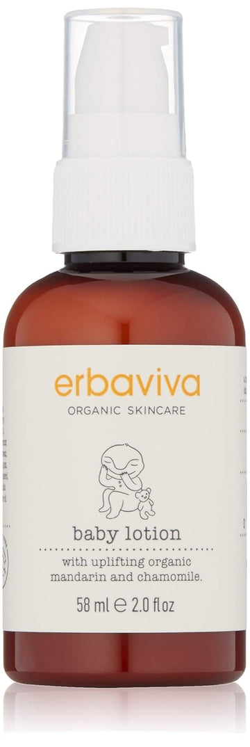 Erbaviva Organic Baby Lotion, 16 Fl Oz