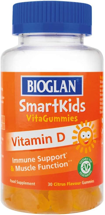 Bioglan Smartkids Vitamin D | Immune Support | 30 Gummies