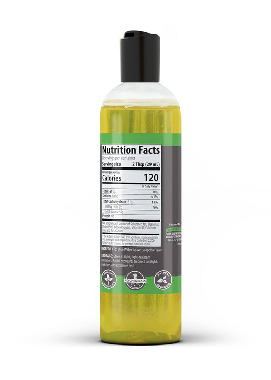 Birch & Meadow 8 Fl Oz Of JalapeƱo Agave Syrup, Non-Gmo, Sweet & Spicy