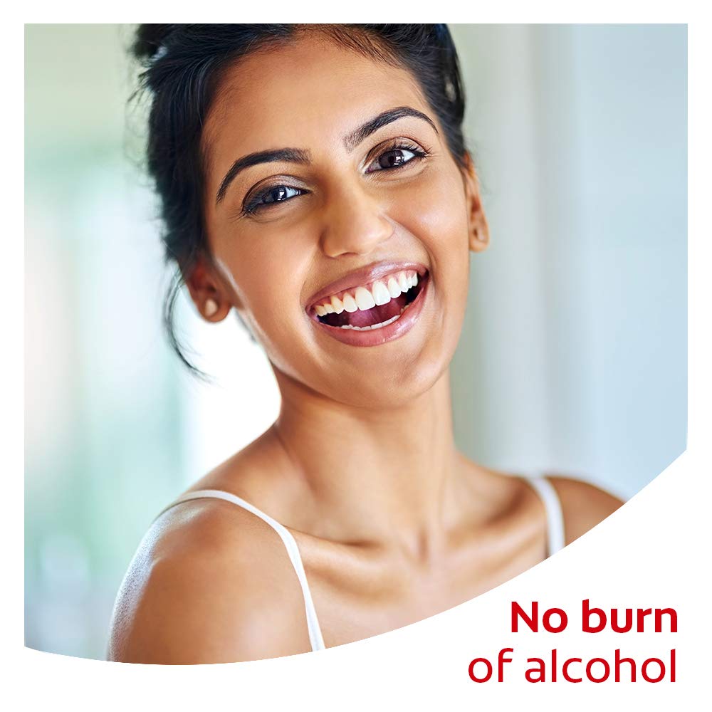 Colgate Total Mouthwash, Alcohol Free Mouthwash, Peppermint, 33.8 Ounce, (Pack of 3) : Health & Household