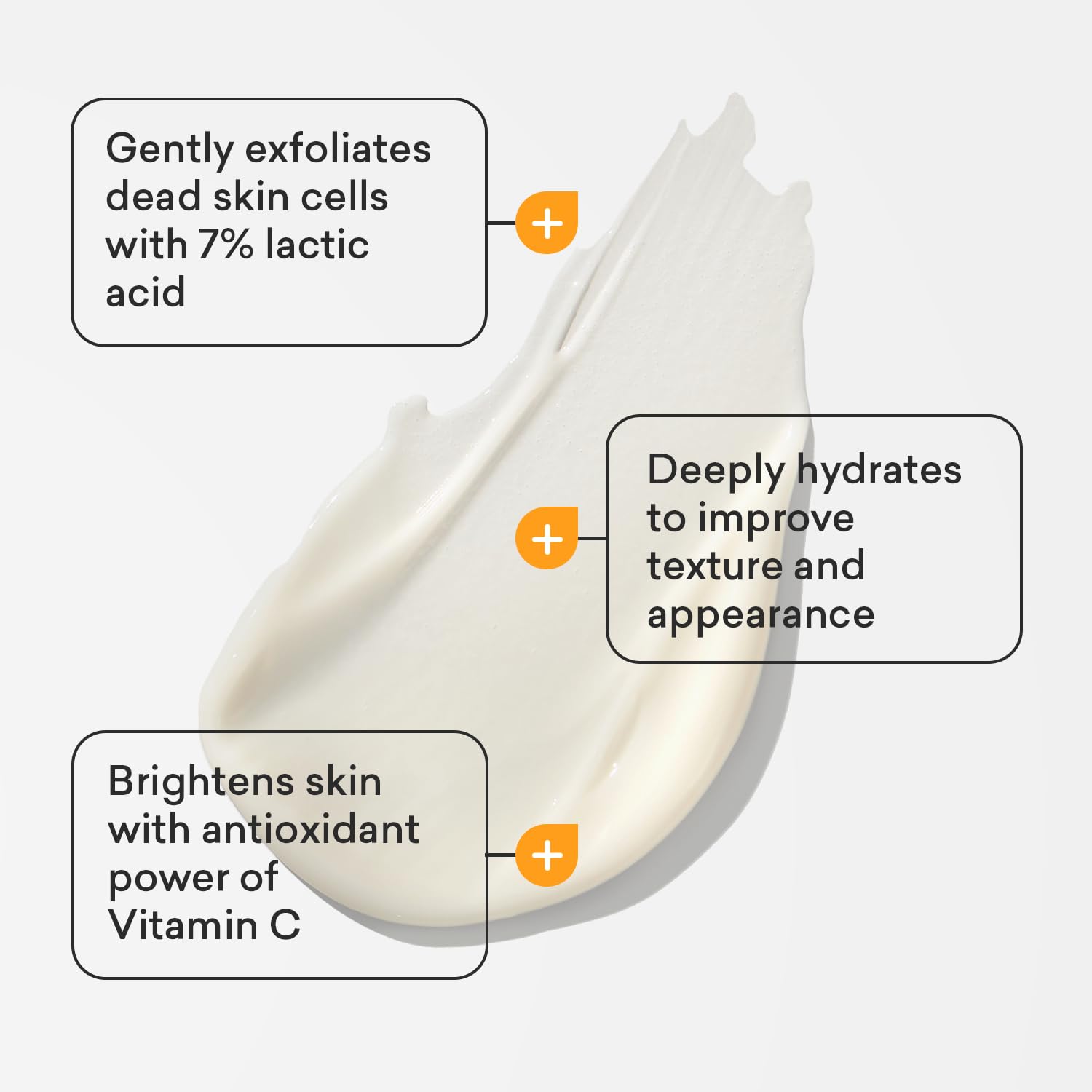 Amlactin Daily Vitamin C Lotion - 7.9 Oz Body Lotion With 7% Lactic Acid - Skin-Brightening Exfoliator And Moisturizer For Dry Skin : Health & Household