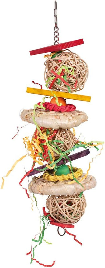 Crunch And Munch Chewable Parrot Toy