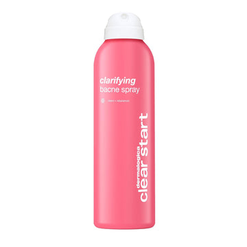Dermalogica Clear Start Clarifying Bacne Spray, Back Acne Treatment Spray For Body Breakout - Pore Clearing, Preventing Pimple With Salicylic Acid, Witch Hazel, Tea Tree Oil, All Skin Type, 6 Fl Oz