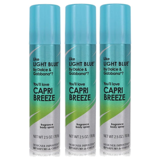 Parfums De Coeur Capri Breeze Fragrance Deodorant Body Spray For Women, 2.5 Ounce (3) : Beauty & Personal Care