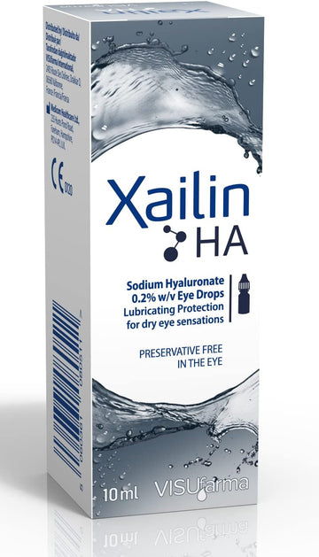 Xailin Ha Eye Drops 10 Millilitres X2 Pack