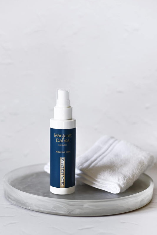 Margaret Dabbs Firm And Glow Fabulous Legs Duo With Firming Leg Serum 200Ml And Refining Glow Leg Spray 100Ml For Tired And Swollen Legs
