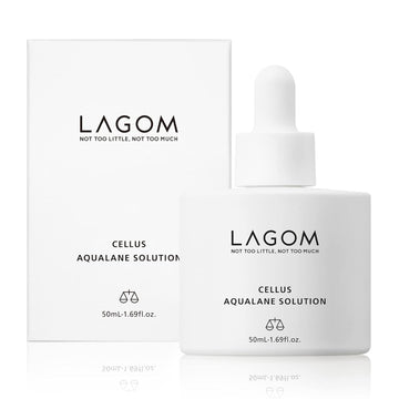 Lagom Cellus Aqualane Solution | Korean Serum For Face, Vegetable Squalane Essence, Skincare For Glass Skin, Deep Moisturization, Skin Barrier Strengthening 1.69 Fl Oz