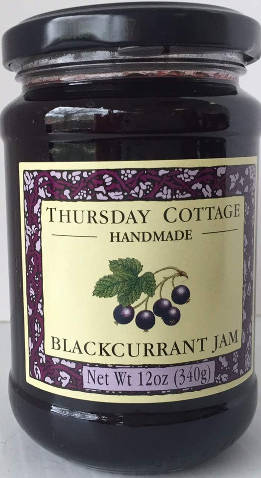 Thursday Cottage - Blackcurrant Jam - 340g : Amazon.co.uk: Grocery